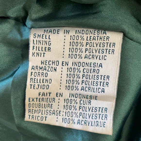 Michigan state msu varsity leather jacket - Picture 4 of 4